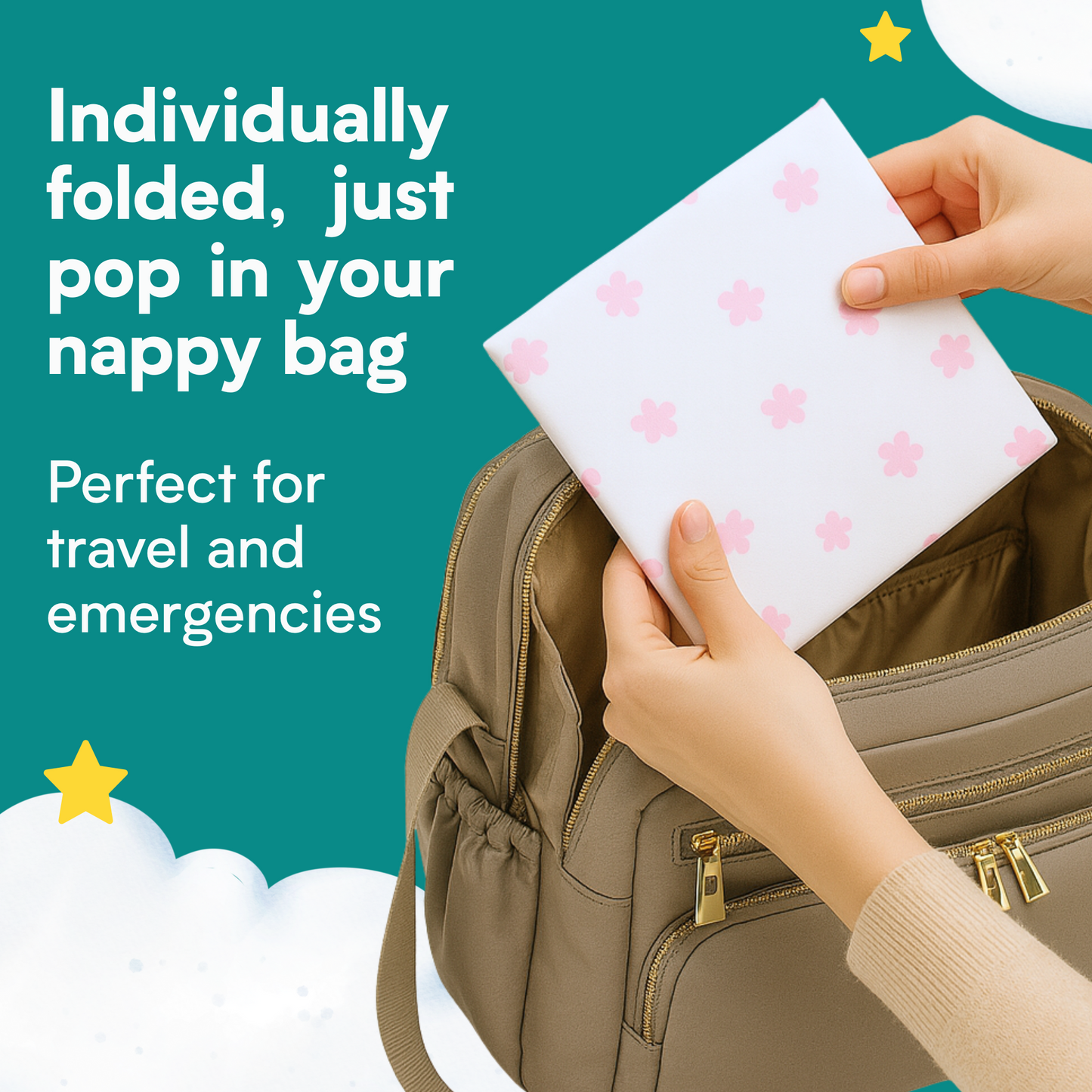 Disposable Changing Pads - Boho (60 Pack)