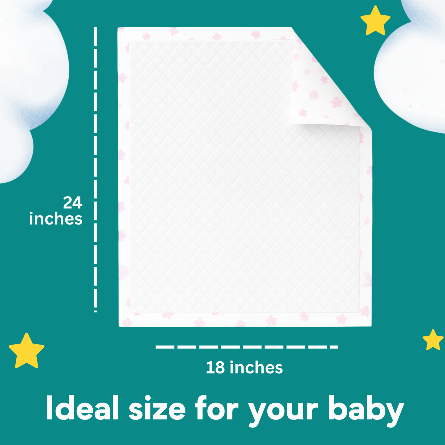 Disposable Changing Pads - Boho (60 Pack)