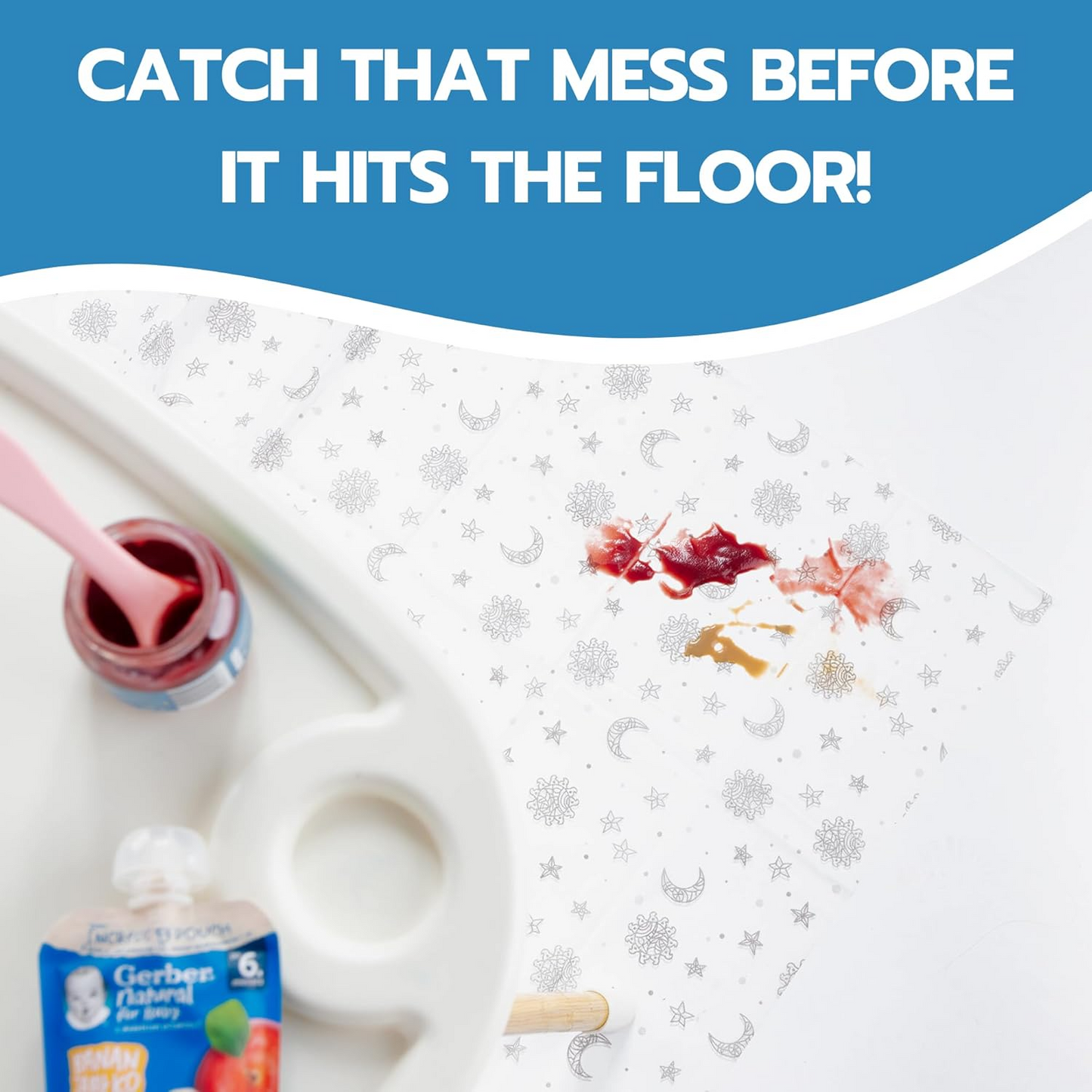 Disposable Splat Mats - Boho (120 Pack)