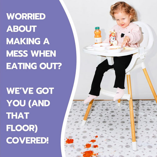 Disposable Splat Mats - Floral (60 Pack)