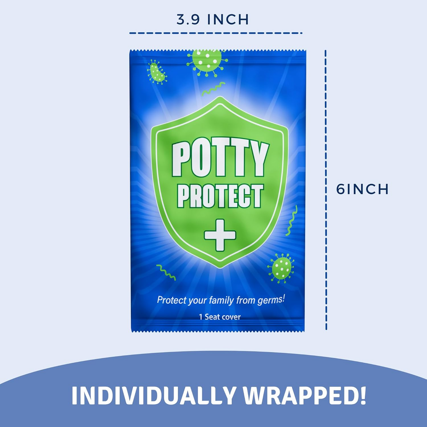Disposable Toilet Seat Covers - Boho (40 Pack)