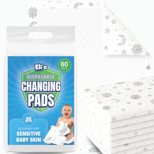Disposable Changing Pads - Floral (60 Pack)