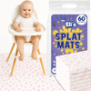 Disposable Splat Mats - Floral (120 Pack)