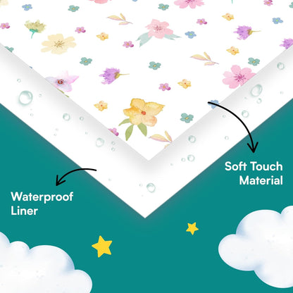 Disposable Toilet Seat Covers - Floral (80 Pack)