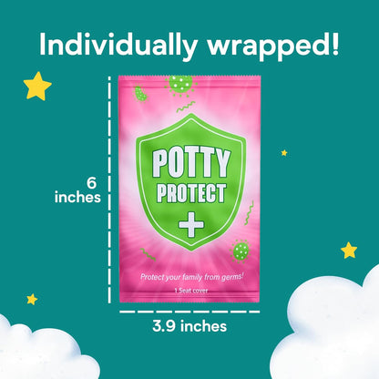 Disposable Toilet Seat Covers - Floral (80 Pack)
