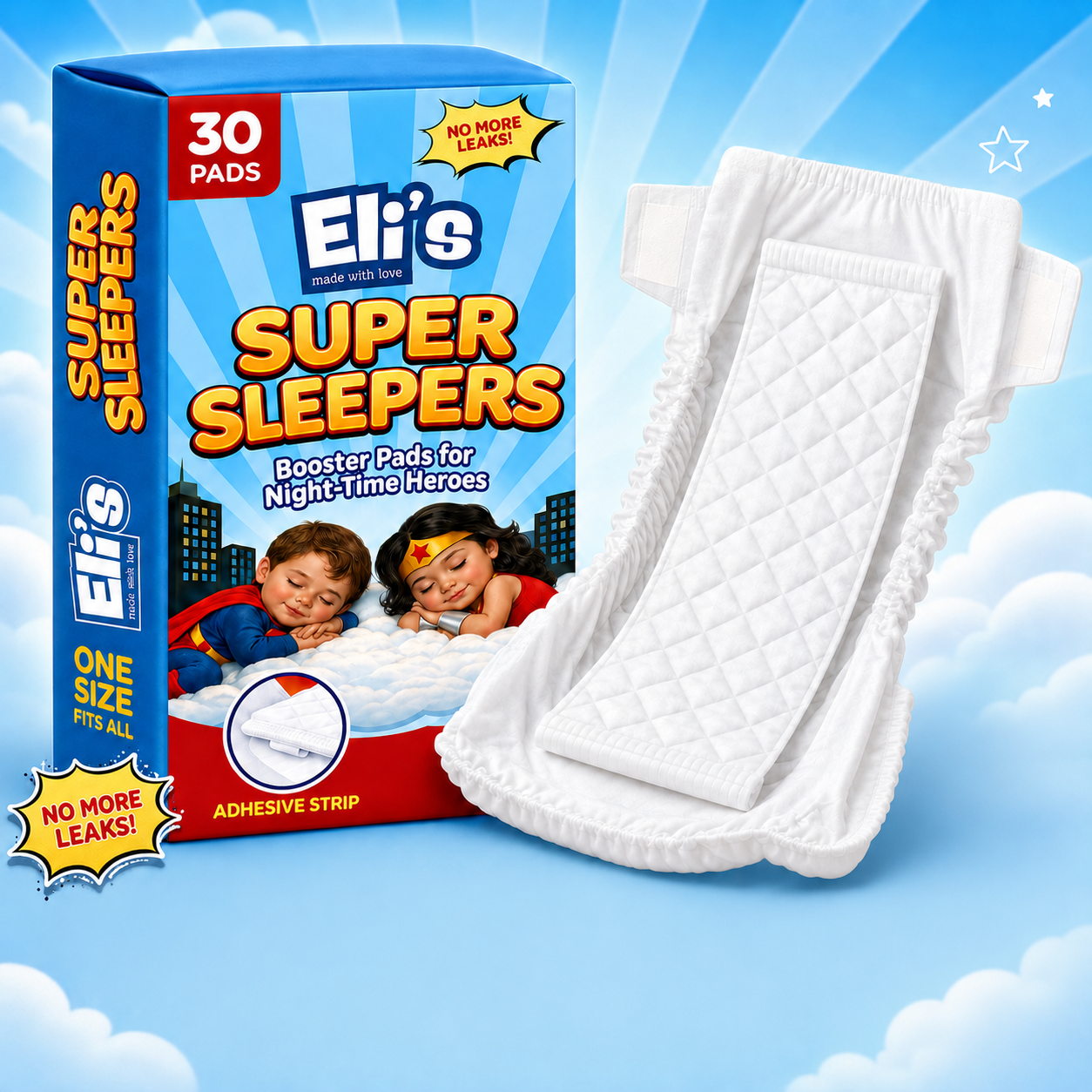 Eli With Love - Leak-Proof Diaper Pads