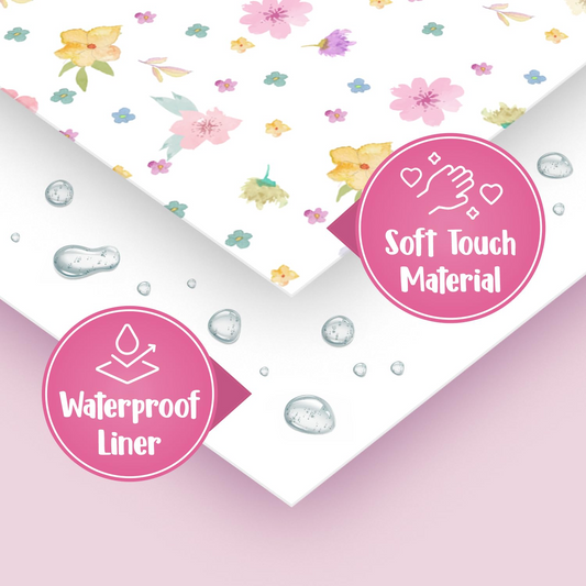 Disposable Toilet Seat Covers - Floral (80 Pack)