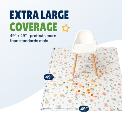 Eli's Disposable Splat Mats - Floral (120 Pack)