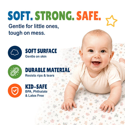 Eli's Disposable Splat Mats - Floral (60 Pack)
