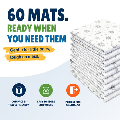 Disposable Splat Mats - Boho (120 Pack)