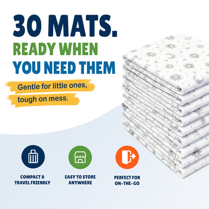 Disposable Splat Mats - Boho (120 Pack)