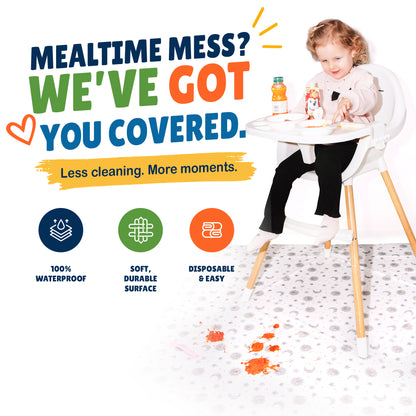 Disposable Splat Mats - Boho (120 Pack)