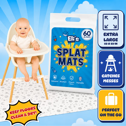 Disposable Splat Mats - Boho (60 Pack)
