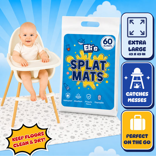 Disposable Splat Mats - Boho (60 Pack)