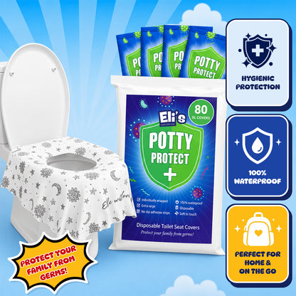 Disposable Toilet Seat Covers - Boho (80 Pack)