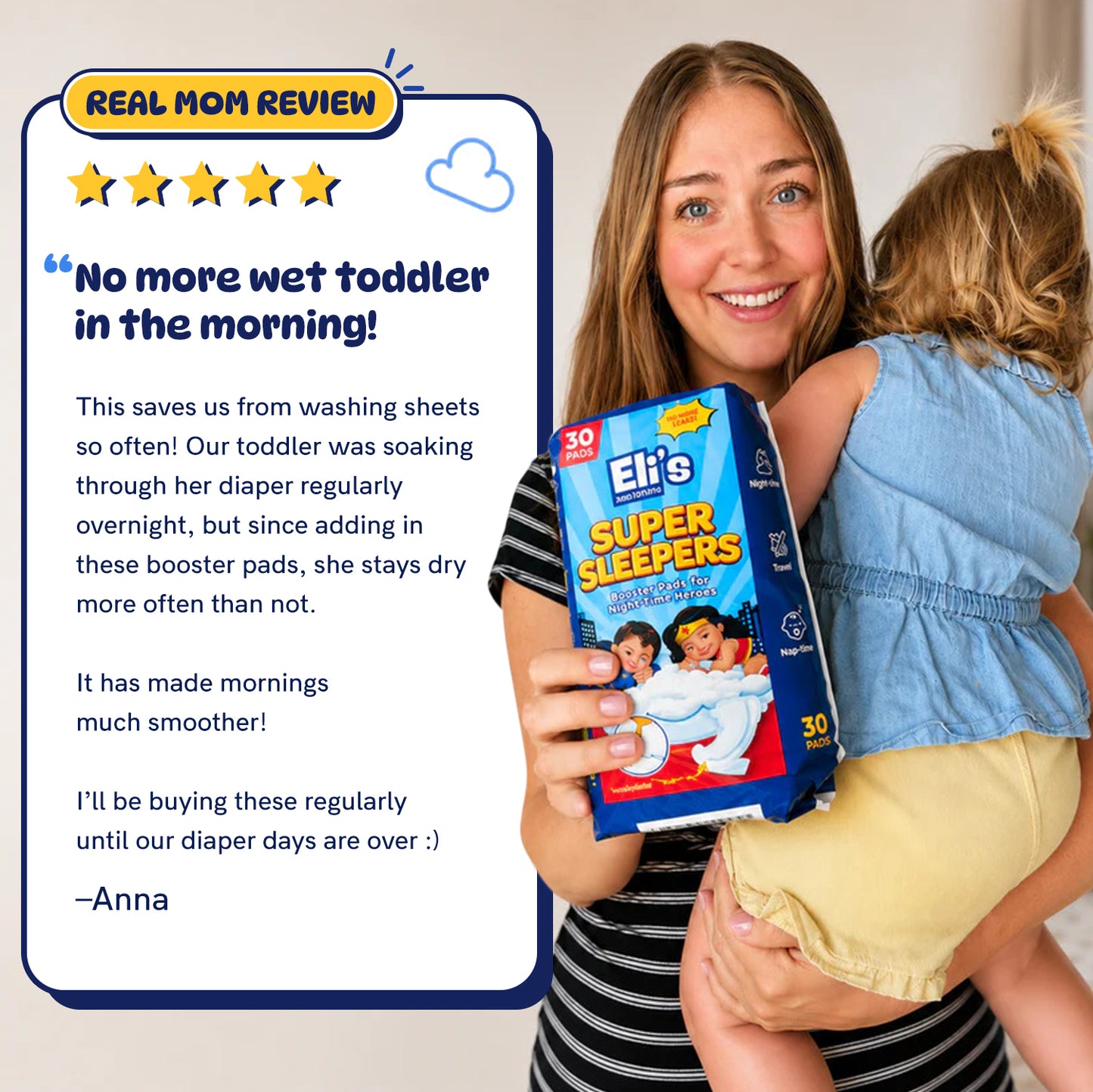 Eli's Super Sleepers - Diaper Pads